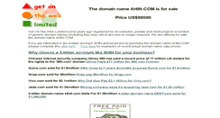 Desktop Screenshot of ahin.com